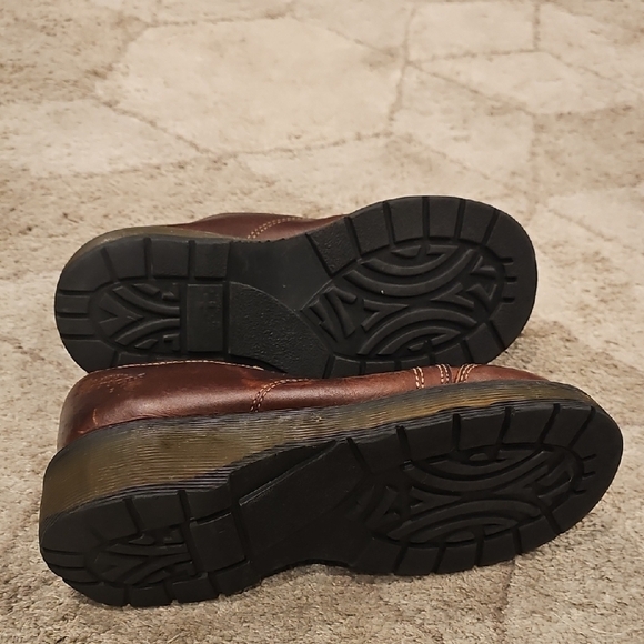 DR MARTENS AirWair BROWN LEA CHUNKY PLATFORM OXFORDS SHOES 8651 - Picture 3 of 4